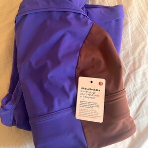 Lululemon Hike to Swim Bra Matching Set